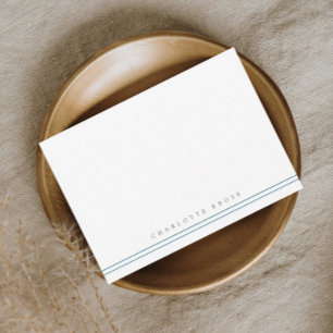 Carte De Remerciements Bande de typographie simple