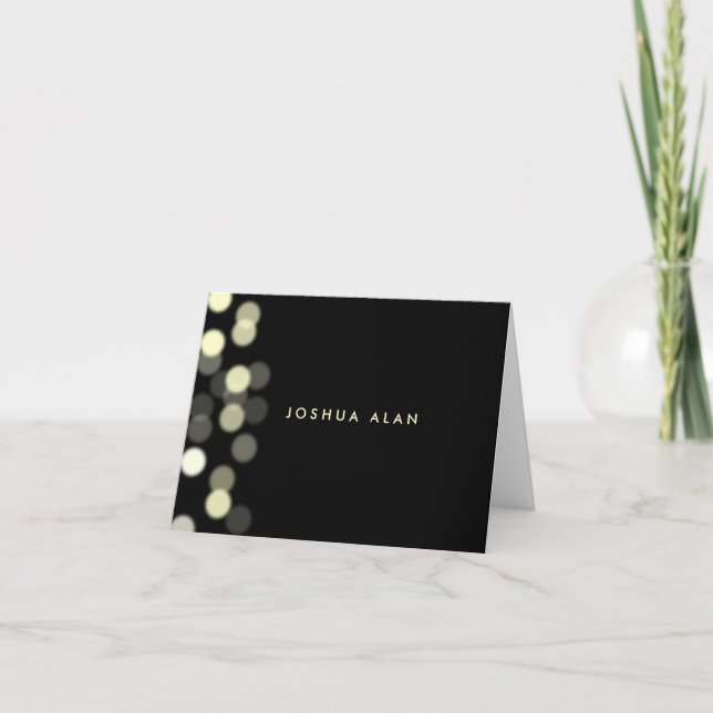 Carte De Remerciements Barre d'éclairage/Carte de remerciements Bat mitzv (Devant)