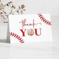 Baseball Oh Boy Red Blue Baby shower blanc