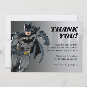 Carte De Remerciements Batman Chalkboard Joyeux anniversaire