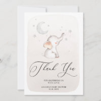 Beau éléphant Beige Sexe Baby shower neutre