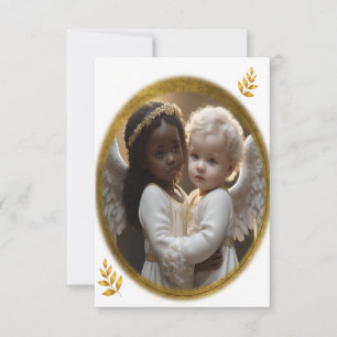 Carte De Remerciements Bébé Anges