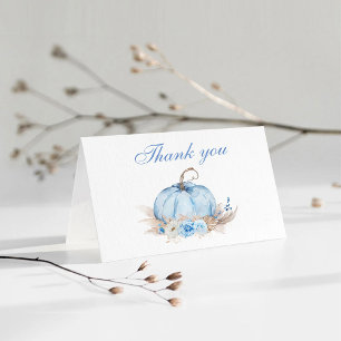 Carte De Remerciements Bébé Citrouille