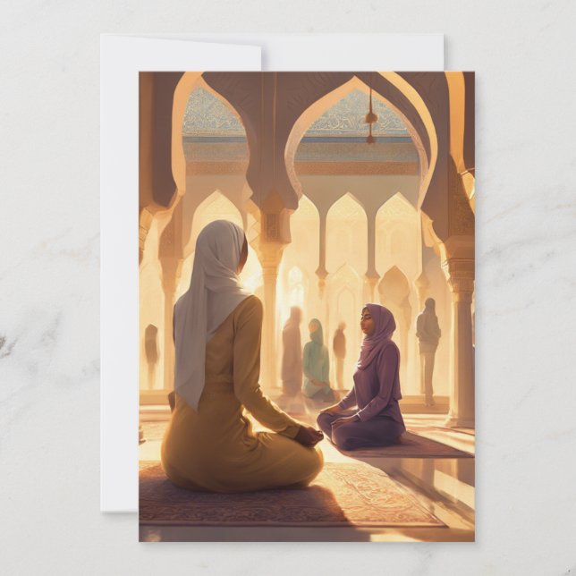 Carte De Remerciements Belles femmes musulmanes afro-américaines (Devant)