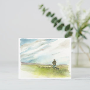 Carte De Remerciements Berger et mouton Toutes les occasions Note Card