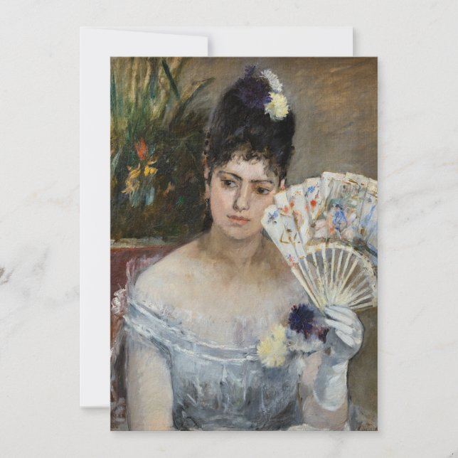 Carte De Remerciements Berthe Morisot - Au bal (Devant)