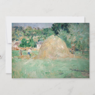 Carte De Remerciements Berthe Morisot - Meules de foin à Bougival