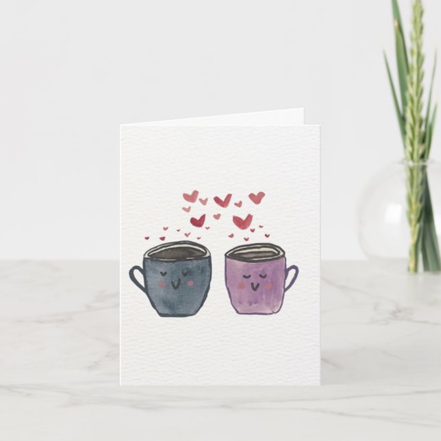 Carte De Remerciements Best-Tea Galentine's/Valentine's Day Card (Devant)