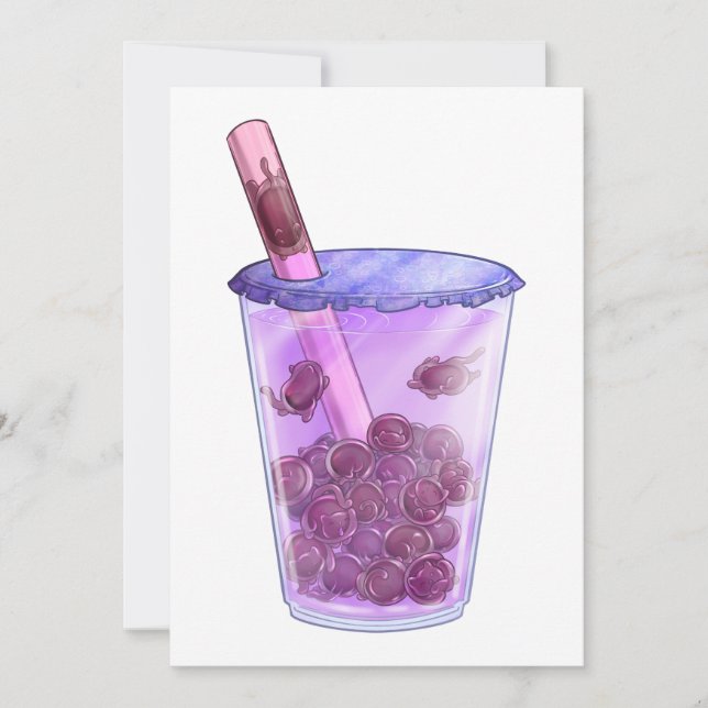 Carte De Remerciements Boba Cats (Devant)