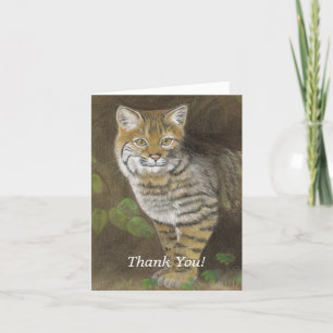 Carte De Remerciements Bobcat
