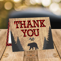 Boeuf à bois rouge noir bison plaid Anniversaire