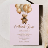 Boho Teddy Bear Beary Première fête d'anniversaire