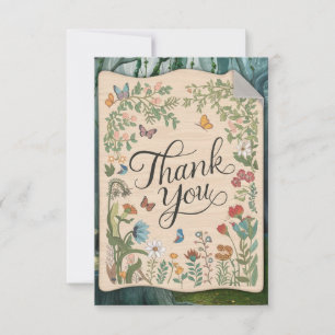 Carte De Remerciements Boho Wives Woodland