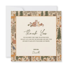 Bois Animaux Baby shower garçon