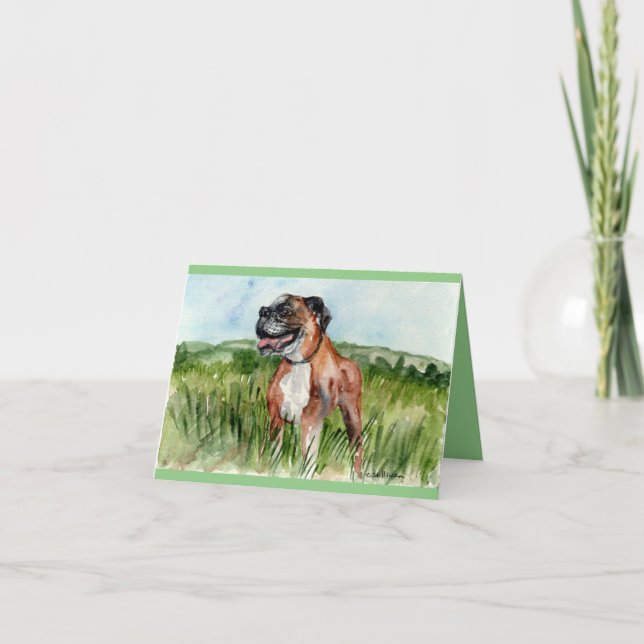 Carte De Remerciements Boîtier Secourt plié, Bentley (Devant)