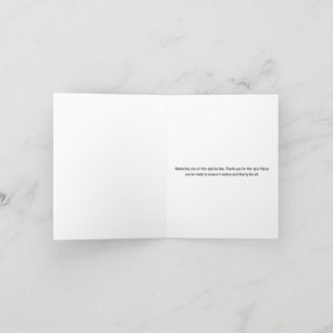 Carte De Remerciements Bonne fête des anciens combattants