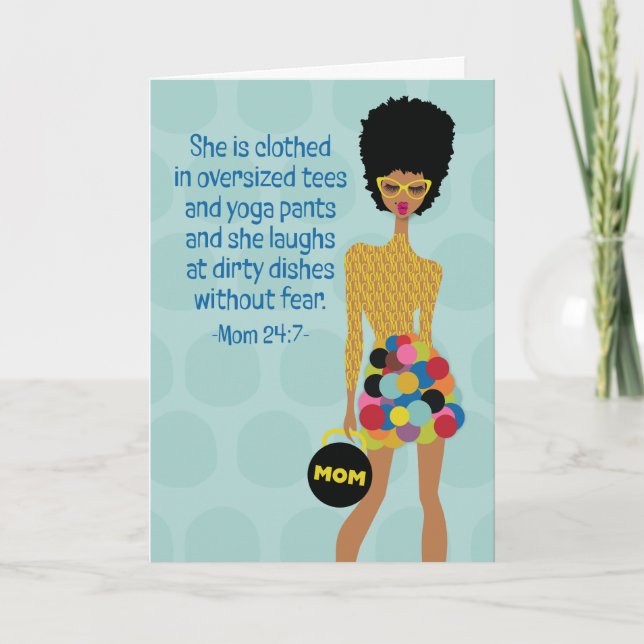 Carte De Remerciements Bonne fête des mères (Devant)