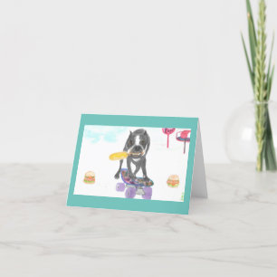 Carte De Remerciements Boston Terrier Sweet Dream