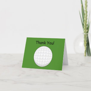 Carte De Remerciements Boule de golf Personnaliser