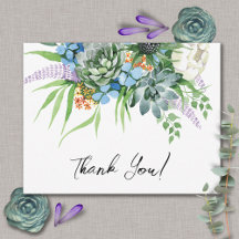 Bouquet floral de succulentes à l'aquarelle pour m