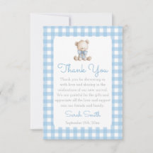 Boy Bear Gingham