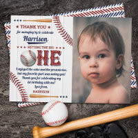 Boys Baseball 1er Anniversaire Photo
