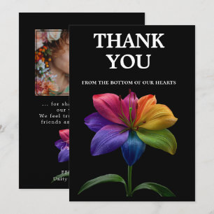 Carte De Remerciements 🌈 Budget de mariage avec photo