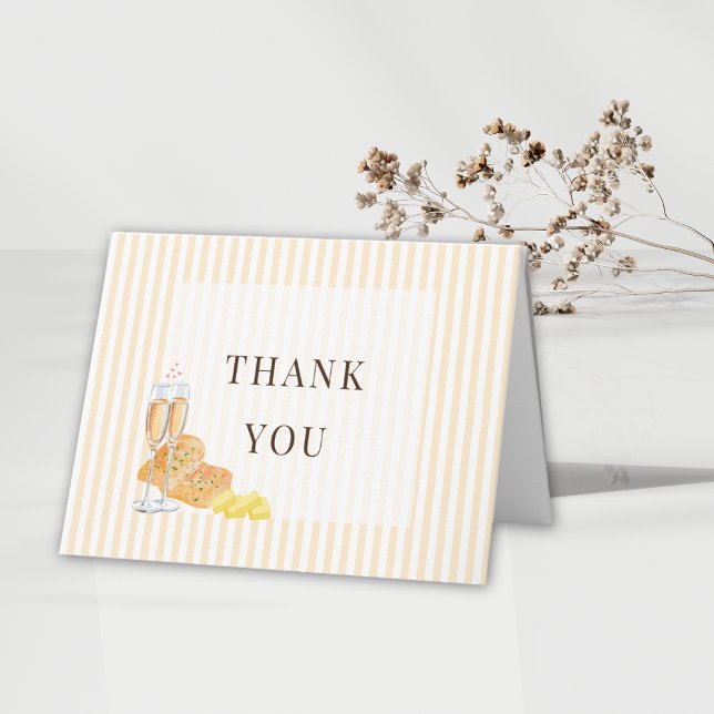 Carte De Remerciements Butter Together Bridal Shower Thank You Card  (Créateur téléchargé)