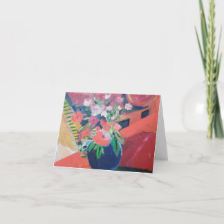 Carte De Remerciements Cache bleu