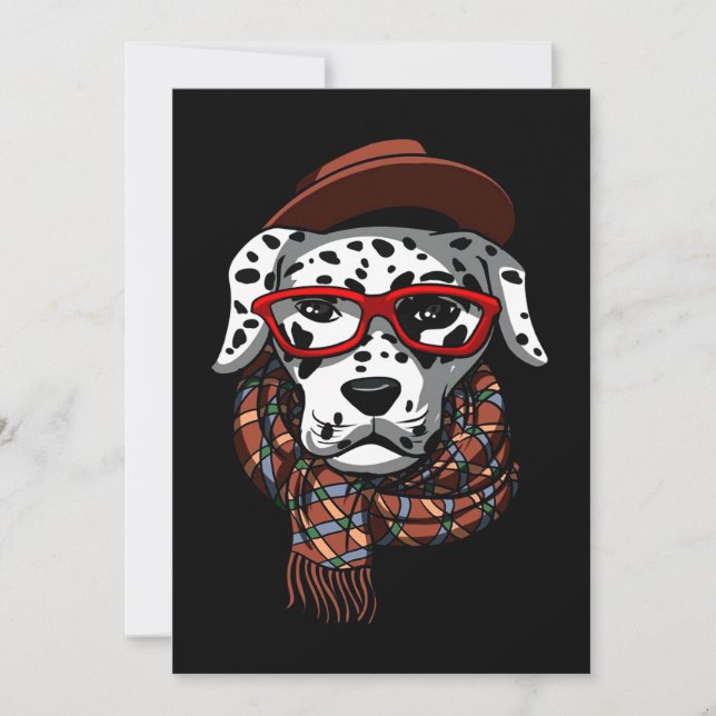 Carte De Remerciements Cadeau Dalmatien| Cool dalmate (Devant)