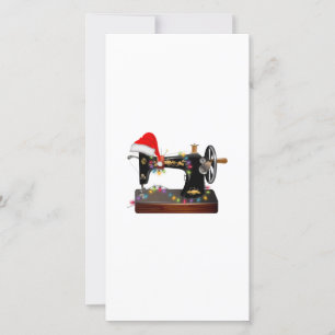 Carte De Remerciements Cadeau de couture  Joyeux Amour de Noël
