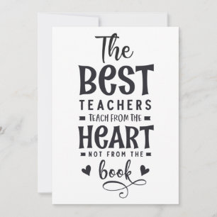 Carte De Remerciements Cadeau de la classe d'appréciation de l'enseignant