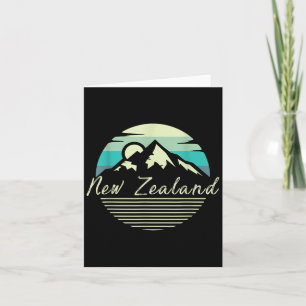 Carte De Remerciements Cadeau de pays Kiwi Rugby Nouvelle-Zélande Nouvell