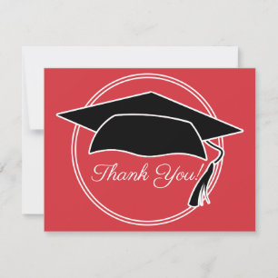 Carte De Remerciements Cadeau de Remerciement Casquette de Remise de Dipl