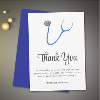 Cadeau de retraite pour stéthoscope minimaliste