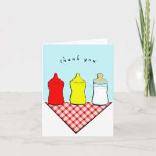 Carte De Remerciements Cadeau pour bébé