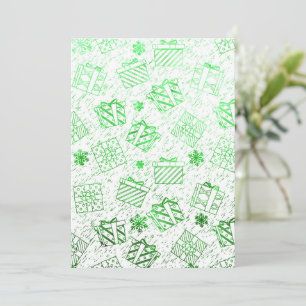 Carte De Remerciements Cadeaux de Noël 7
