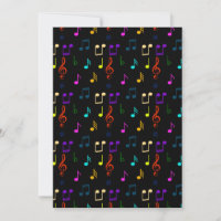 Cadeaux de notes de musique pour musiciens Amoureu