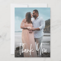Calligraphie moderne Baby shower photo personnalis