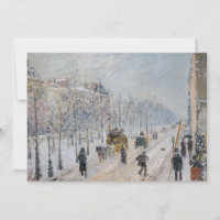 Camille Pissarro - Boulevards extérieurs, Effet Ne