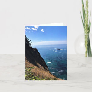 Carte De Remerciements Cape Foulweather, Newport, Oregon