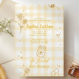 Carte De Remerciements Carton d'invitation de fiançailles 'Elle a trouvé 