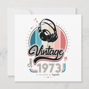 Carte De Remerciements Casques vintages depuis 1973