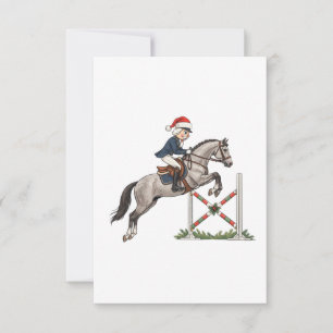 Carte De Remerciements Casse-Noisette Cavalier de Noël Fête des Sports