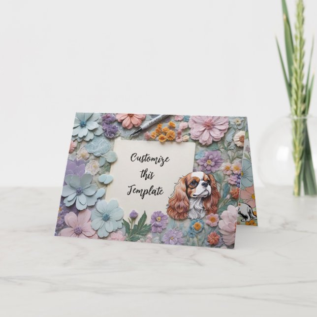 Carte De Remerciements Cavalier (Devant)