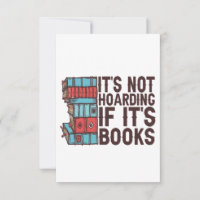 Ce n'est pas de l'accumulation si c'est des livres