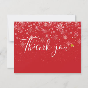 Carte De Remerciements Certificat-cadeau de Noël pour Entreprise