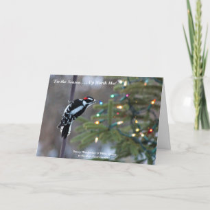 Carte De Remerciements 'C'est la saison vers le nord Mn! Joyeux Noël