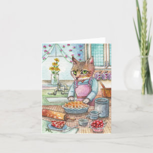 Carte De Remerciements C'est l'heure de la tarte