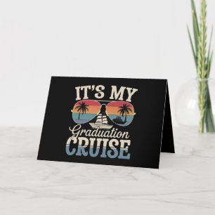 Carte De Remerciements C'est ma croisière de fin d'études Bateau de voyag